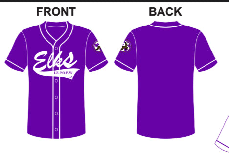 ELKS BASEBALL JERSEY
