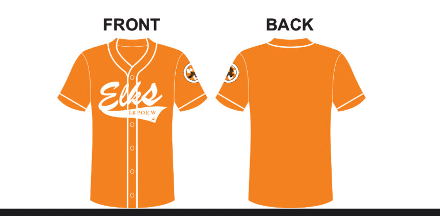 ELKS BASEBALL JERSEY