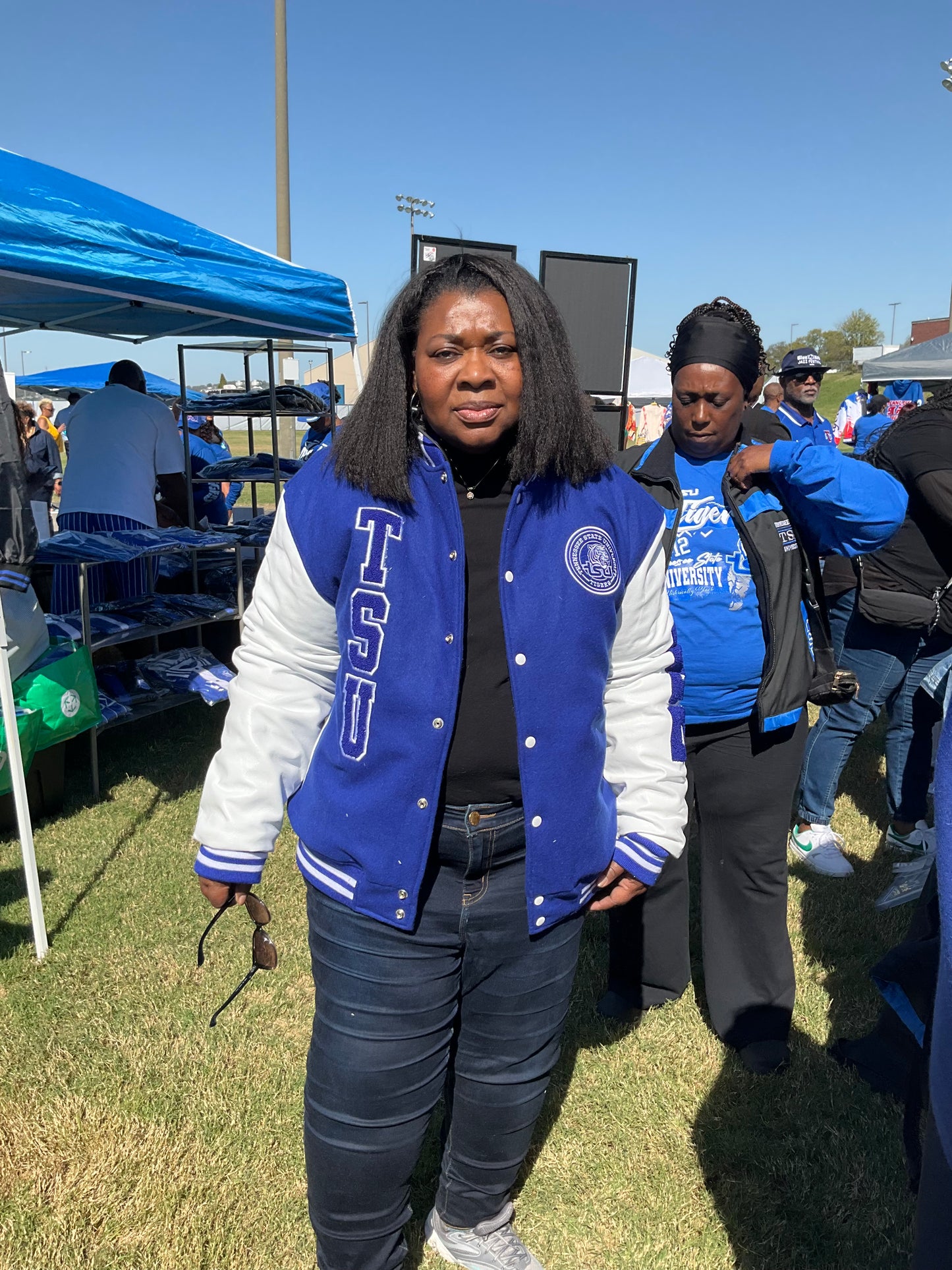 TSU/TENNESSEE STATE UNIVERSITY LETTERMAN COAT