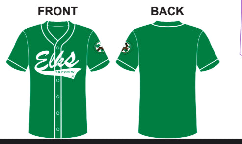 ELKS BASEBALL JERSEY