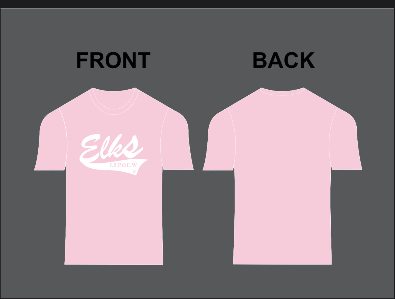 ELKS BREAST CANCER AWARENESS TSHIRT