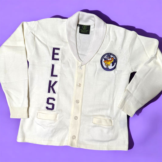 WOMENS ELKS SHAWL CARDIGAN SWEATER