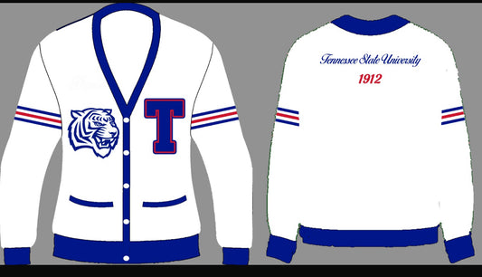TSU/TENNESSEE STATE UNIVERSITY CARDIGAN SWEATER
