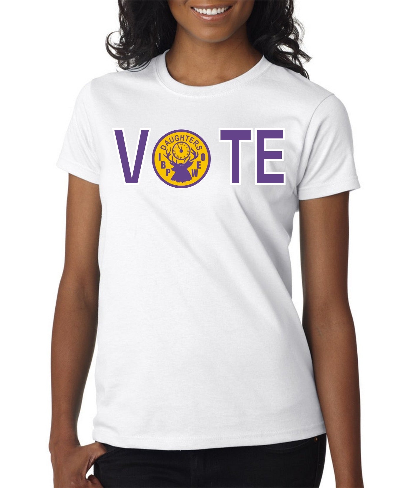 D. O. E. VINYL VOTE TSHIRT