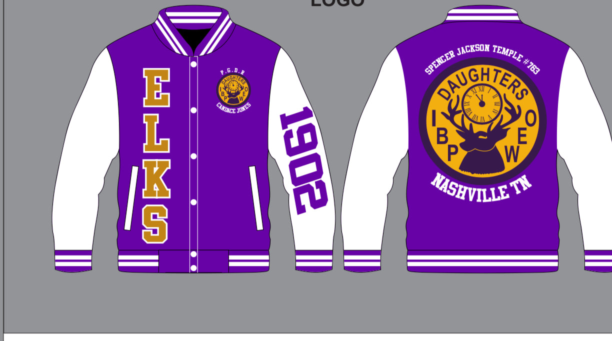 1902 DAUGHTER OF ELKS LETTERMAN COAT