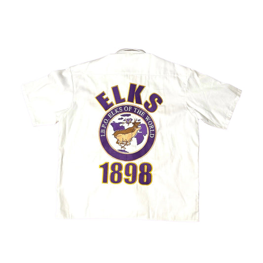 ELKS EMBROIDERED COLLAR SHIRT