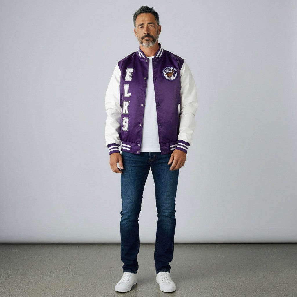ELKS VARSITY BOMBER JACKET