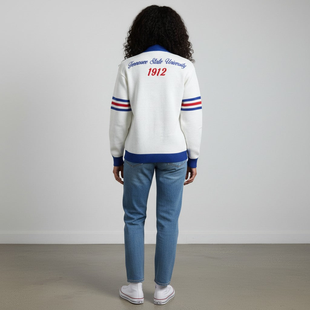 TSU/TENNESSEE STATE UNIVERSITY CARDIGAN SWEATER