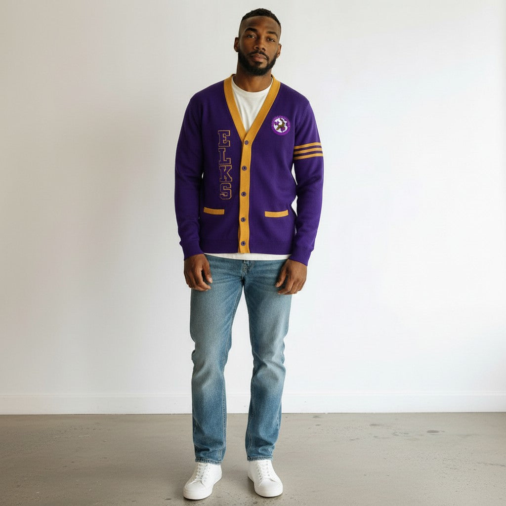 ELKS CARDIGAN SWEATER