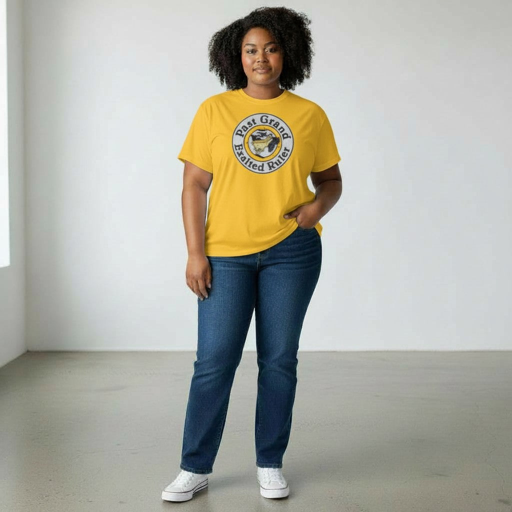 PAST GRAND EXALTED WOMENS VINYL TSHIRT