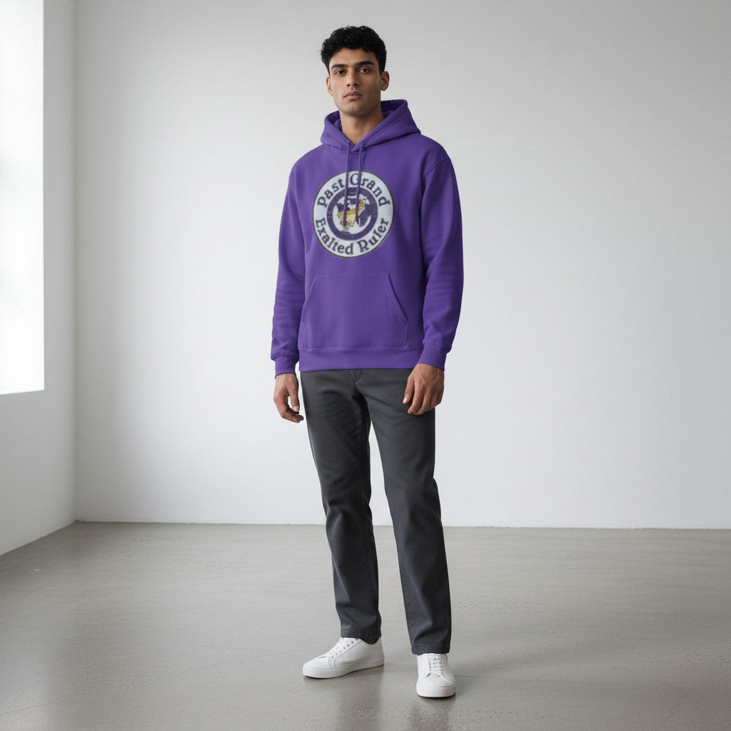 PAST GRAND EXALTED VINYL HOODIE SWEATSHIRT