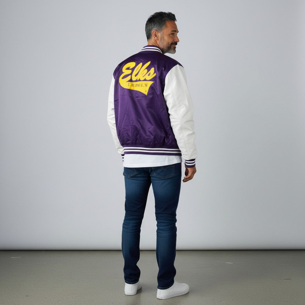 ELKS VARSITY BOMBER JACKET
