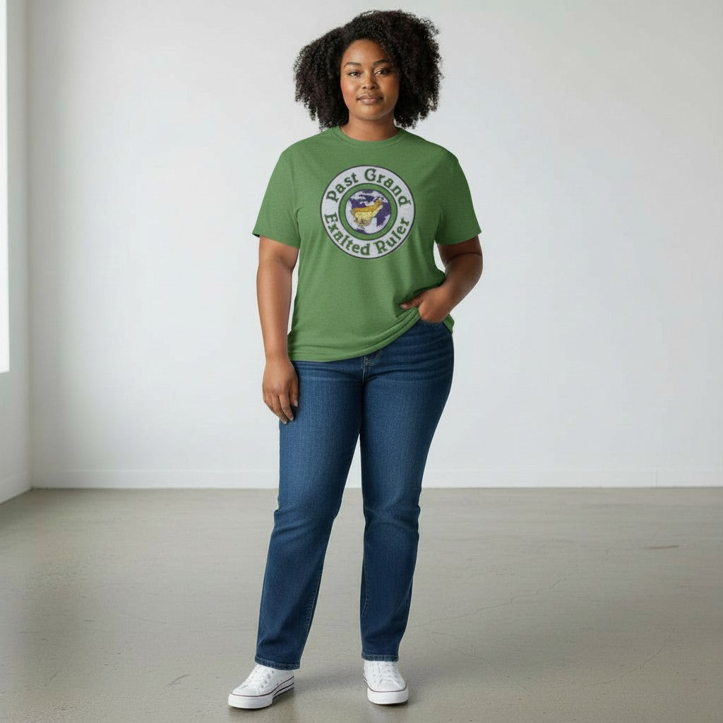 PAST GRAND EXALTED WOMENS VINYL TSHIRT