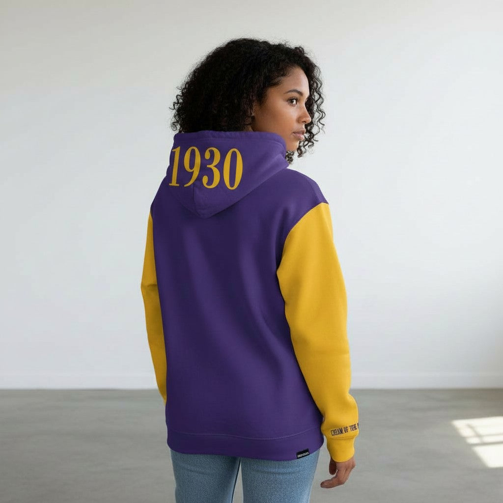 PAST GRAND DAUGHTER RULER EMBROIDERY HOODIE SWEATSHIRT