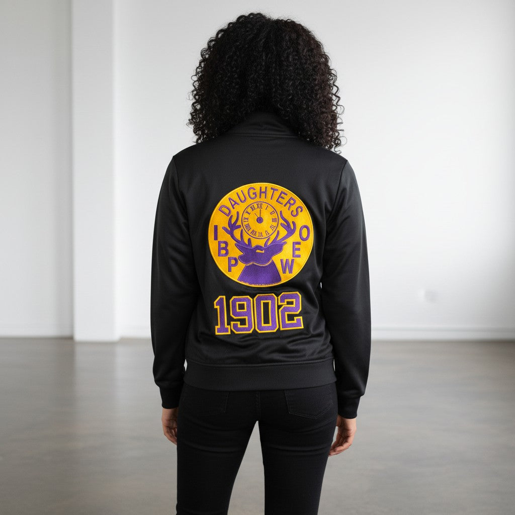 1902 EMBROIDERED DAUGHTER OF ELKS JOGGING SUIT