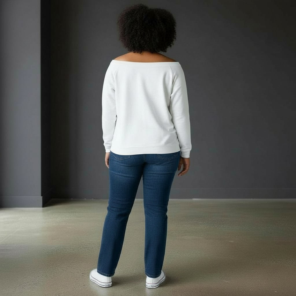 PAST GRAND DAUGHTER RULER (PGDR) OFF THE SHOULDER SWEATSHIRT