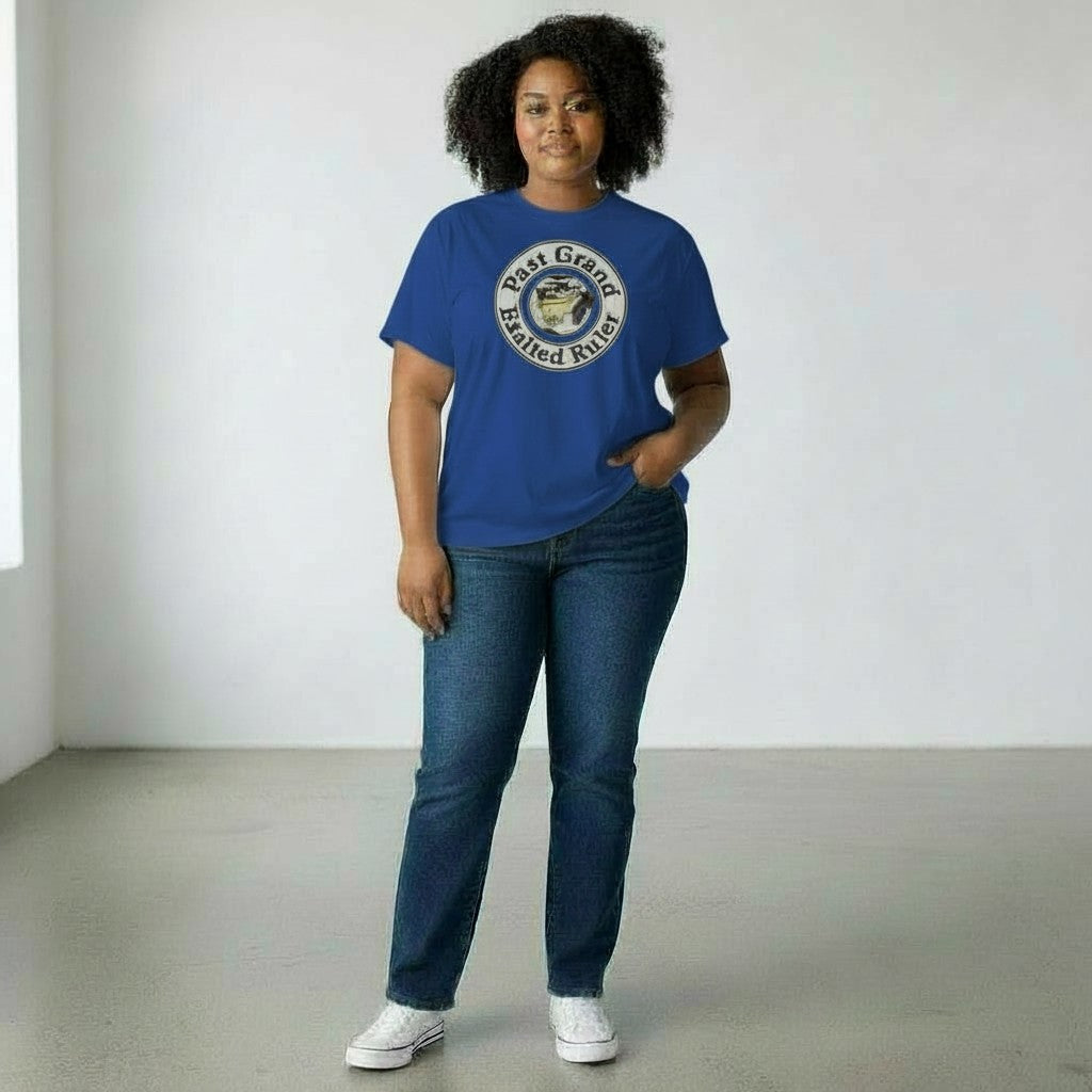 PAST GRAND EXALTED WOMENS VINYL TSHIRT