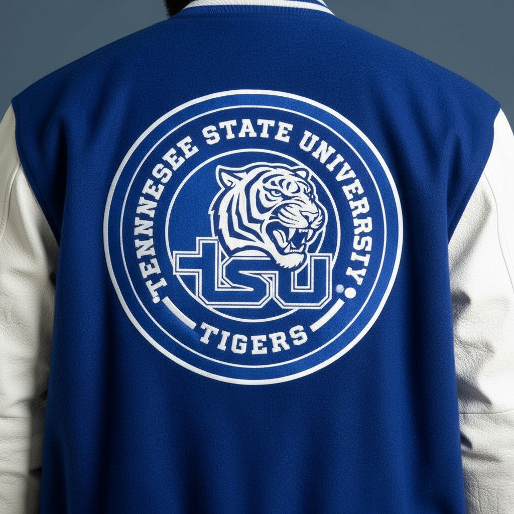 TSU/TENNESSEE STATE UNIVERSITY LETTERMAN COAT