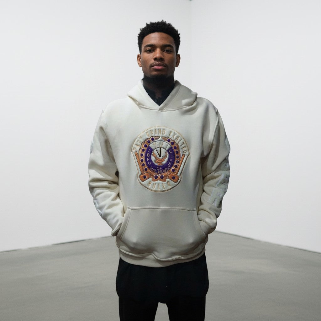 PAST GRAND EXALTED RULER CHENILLE HOODIE SWEATSHIRT