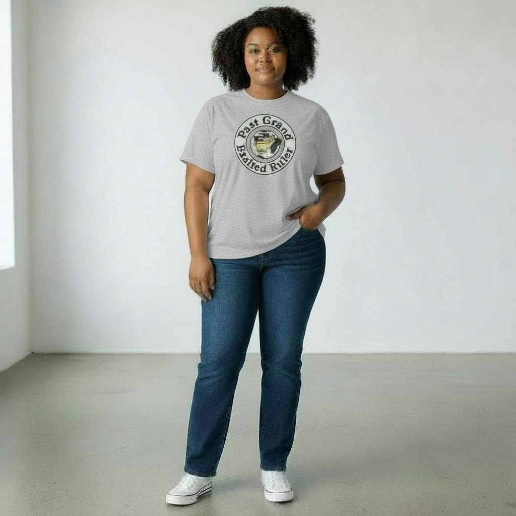 PAST GRAND EXALTED WOMENS VINYL TSHIRT