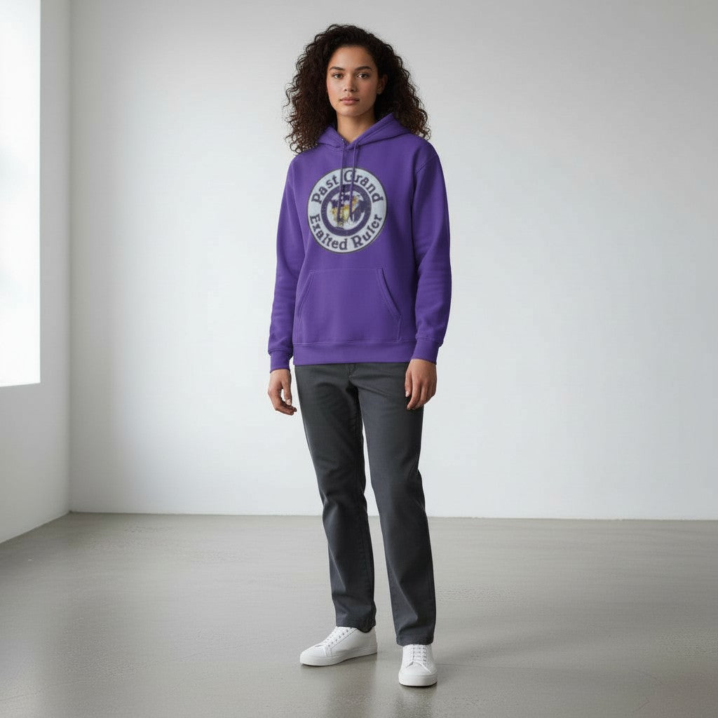 PAST GRAND EXALTED VINYL HOODIE SWEATSHIRT