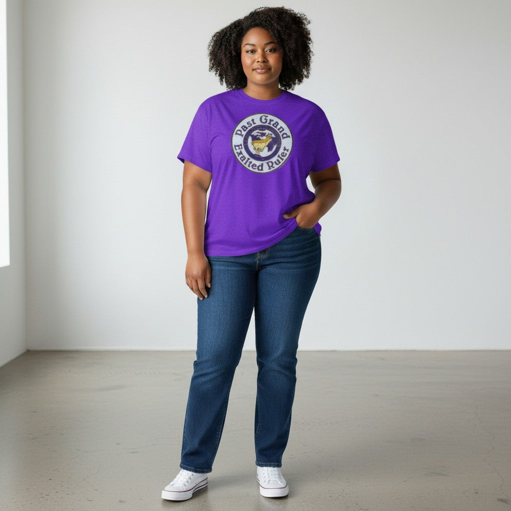 PAST GRAND EXALTED WOMENS VINYL TSHIRT